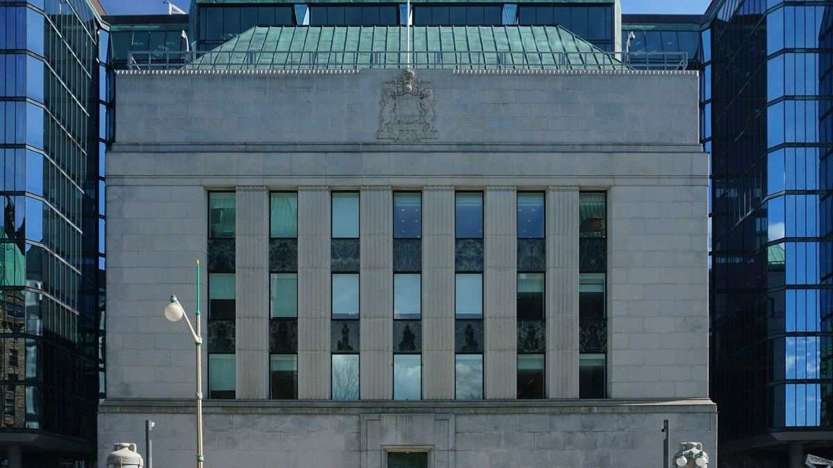 Bank of Canada building in Ottawa