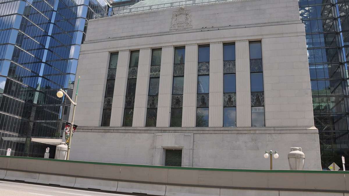 The Bank of Canada headquarters building in Ottawa