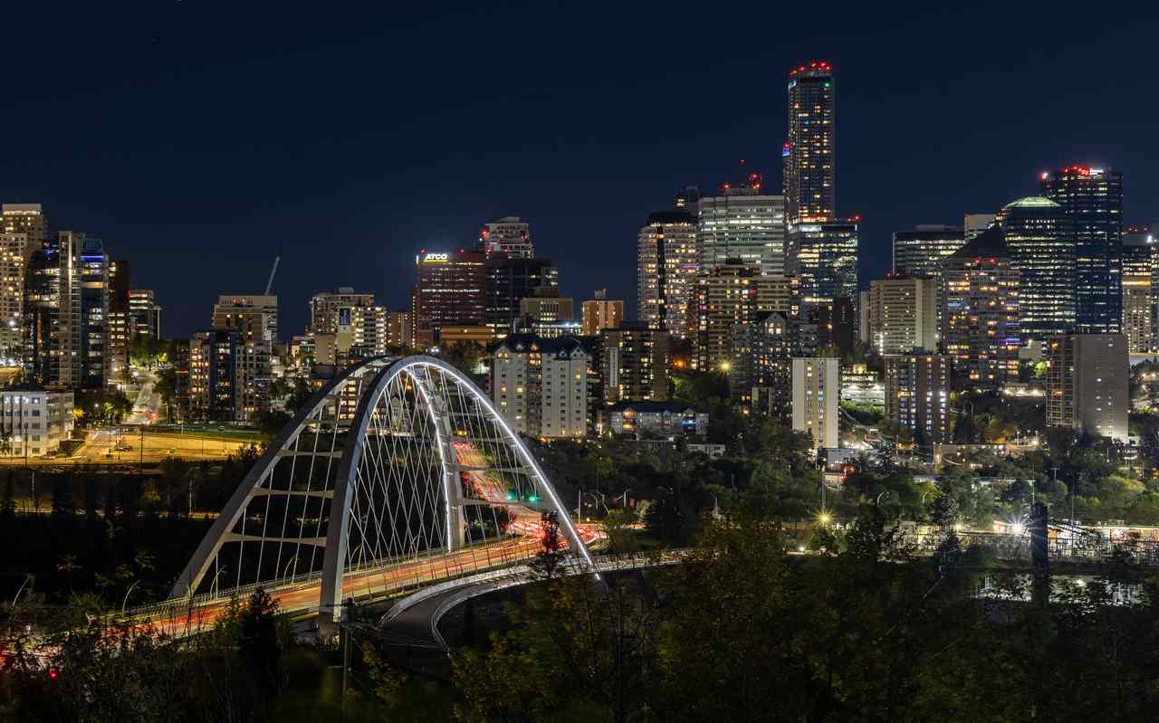 Downtown Edmonton, Alberta (file photo, September 2026)